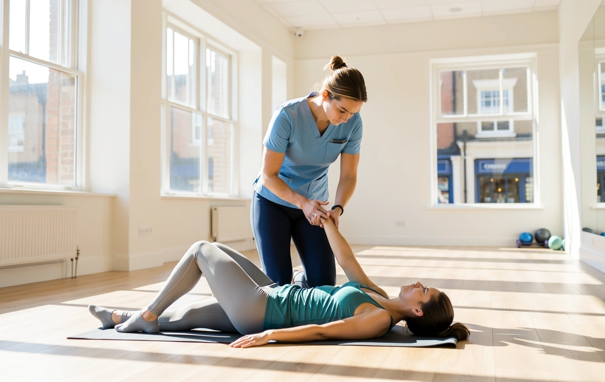 Movement session at Move & Mend